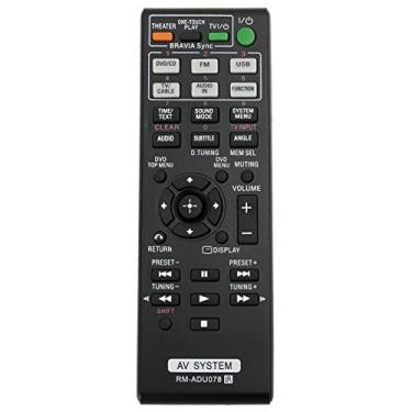 Imagem de AIDITIYMI RM-ADU078 Novo controle remoto infravermelho de substituição para Sony DVD Home Theater HCD-DZ610 HBD-DZ170 HBD-DZ171 HBD-DZ175 DAV-DZ170 DAV-DZ171 DAV-DZ175 DAV-TZ510 DAV-TZZZZ510 710 R