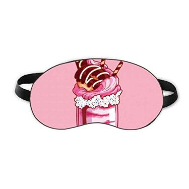Imagem de Chocolate Biscuits Garrafa de sorvete Sleep Eye Shield Capa macia para sombra noturna