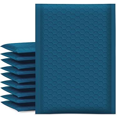 Imagem de UCGOU Envelopes Bubble Mailers 15 x 25 cm Azul Marinho Pacote com 25 Envelopes Poli Acolchoados Pacotes de Correio para Pequenas Empresas Adesivo Opaco Autoselo Impermeável Sacos de Envio Boutique para Joias Maquiagem Suprimentos #0