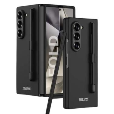 Imagem de Capa Protetora Slim Com Spen Para Samsung Galaxy Zfold 5 (Preto)