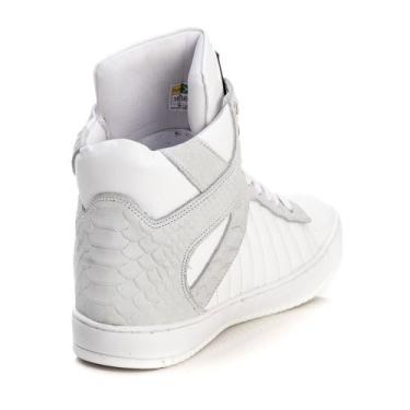 Imagem de Tênis Unissex Botinha Cano Alto Treino E Academia De Couro - pettinari