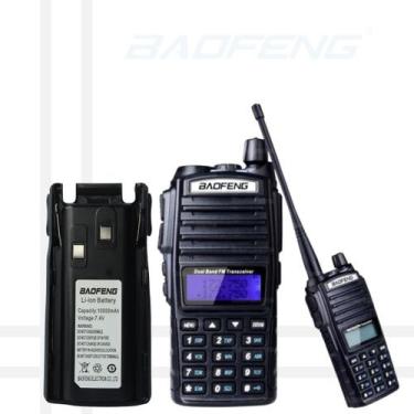 Imagem de Rádio UV-82 Com Bateria e Antena Reposição. - LELLIS ROCHA 