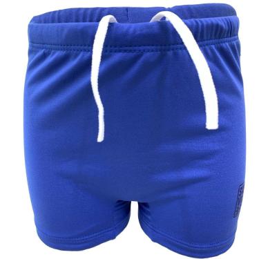 Imagem de Sunga Infantil Boxer Azul Surf Beach Proteção Uv Natação-Masculino