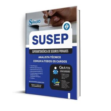 Imagem de Apostila SUSEP  - Analista Técnico - Comum a Todos os Cargos - Editora