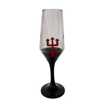 Imagem de Taça Exú Tridente Champagne Vidro 186ml