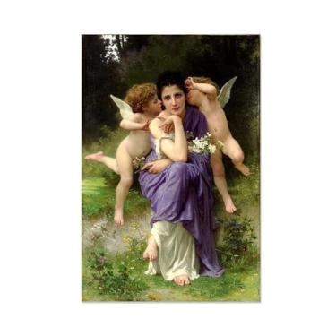 Imagem de FLUCK famosas pinturas a óleo reprodução, músicas de primavera pinturas a óleo grandes e modernas galeria de paisagens envolvidas obras de arte giclée70 x 105 cm (28 x 41 in) sem moldura