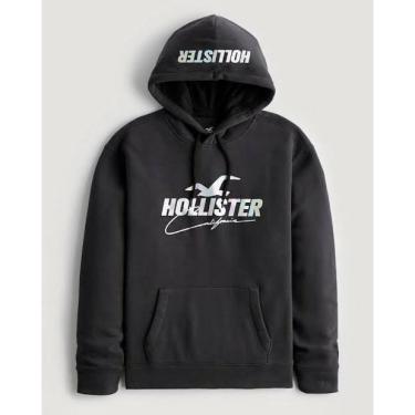 Imagem de Moletom Hollister Masculino Com Capuz