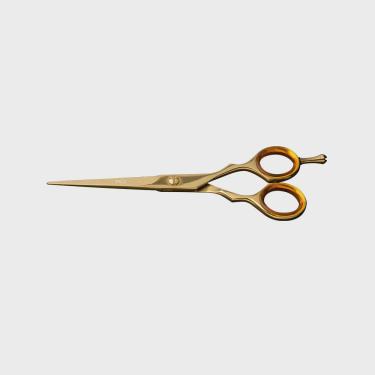 Imagem de Tesoura Para Cabelo mq Professional Fio 5.5 Laser Gold
