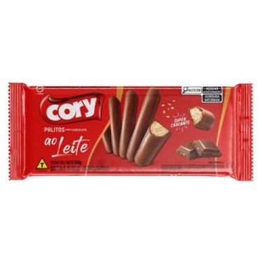 Imagem de Biscoito Cory Palito Sabor Chocolate ao Leite 68g