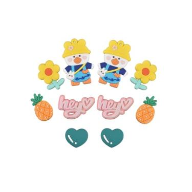 Imagem de RUPUDDT Conjunto de pingentes de sapatos, caminhão, carro, comida, sapatos, acessórios de decoração para meninas, unissex, adultos, homens, mulheres, adolescentes, crianças, meninos, faça você mesmo