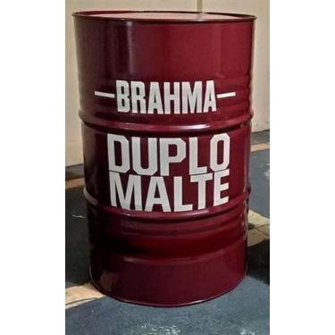 Imagem de Adesivo Brahma Duplo Malte Tambor Adesivo Recorte Branco - Gustavo Sol