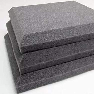 Imagem de ESPUMA ACÚSTICA LISA 5 cm KIT C/ 4 PLACAS 50x50cm - 1 m²