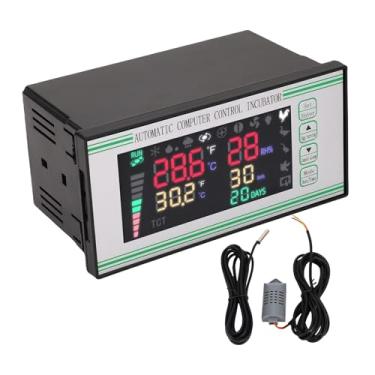 Imagem de Incubadora de Ovo Termostato Automático Controle de Computador Incubadora Máquina de Temperatura Hunidade Sensor Controlador