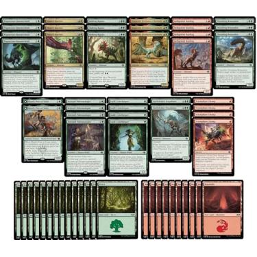 Imagem de Elite Dinosaur Deck - Gruul Red Green - Modern Legal - Custom Built - Magic The Gathering - MTG - 60 Card!