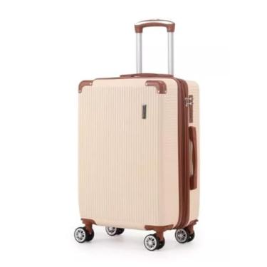 Imagem de Mala De Viagem/Bordo 10KG Expansível-Ziper Dupla. Rodas Dupla Removível 360Grau (BEGE 9 KG/ABS)
