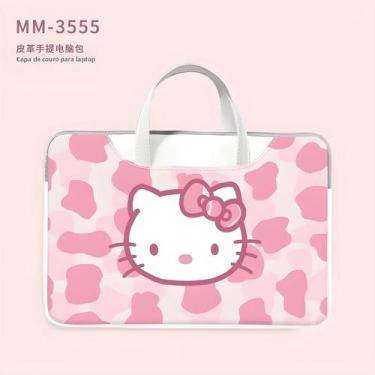 Imagem de Bolsa Para Laptop Sanrio Hello Kitty De Grande Capacidade Organizador 