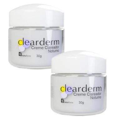 Imagem de CREME CLAREADOR NOTURNO CLEARDERM 30gr NATUFLORES 2un