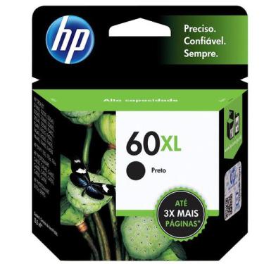 Imagem de Cartucho  60XL preto 13,5ml CC641WB - Original