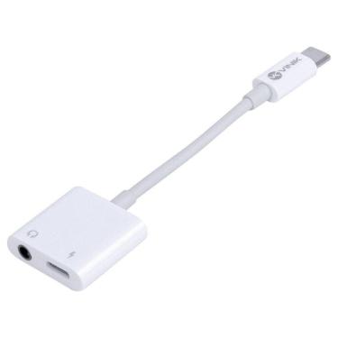 Imagem de Adaptador De Audio P2 + Carregador Para Usb Tipo C -
