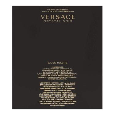 Imagem de Perfume Versace Crystal Noir Eau de Toilette Spray 90ml