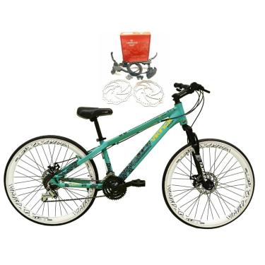 Imagem de Bicicleta Aro 26 Vikingx Tuff 21v Alumínio Freio Hidráulico Disco Aros Vmaxx MTB-Unissex