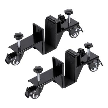 Imagem de Bothyi Carrinho de elevação de porta com rodinhas, versátil para mudanças, empreiteiros, uso residencial comercial com rodas, auxiliar de instalação de, 2 Unidades