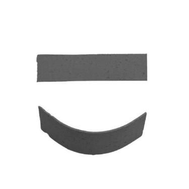 Imagem de Revestimento Tijolo Semi-flexível Decorativo Caixa com 66 Unidades 0,95m² 6cm X 24cm Cada Cinza Claro