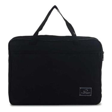 Imagem de 10 Bolsa Maleta Porta Documento Catalogo Pasta De Mao Preto