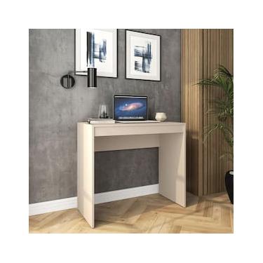 Imagem de Escrivaninha Politorno Liberdade 1 Gaveta MDP Compacta Pintura UV Corrediças Metálicas