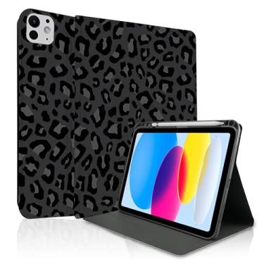 Imagem de TopPerfekt Capa para iPad Pro de 11 polegadas M4 2024 (5ª geração) com suporte para despertar/hibernar automático com suporte para lápis para crianças, meninos, meninas, antiderrapante, antichoque