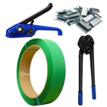 Imagem de Kit - Esticador + Selador + Selo + Fita De Arquear Pet 13mm - Tiger Em