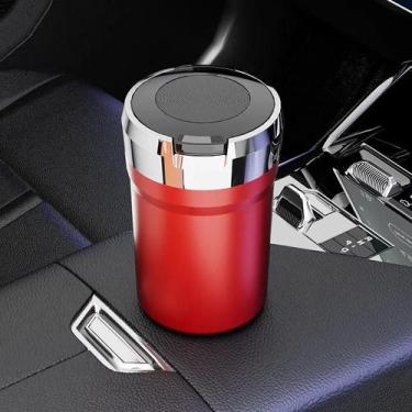 Imagem de Luz LED Portátil Para Carro, Cinzeiro Multi-Funcional De Metal Para In