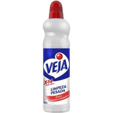 Imagem de Kit c/ 3 Limpador Limpeza Pesada com Cloro X-14 500ml Veja