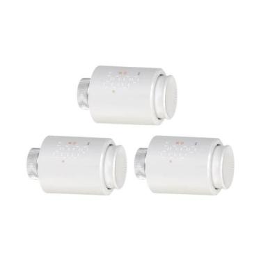 Imagem de Válvula Termostática Inteligente ZigBee TRV Atuador De Aquecedor Contr