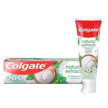 Imagem de Colgate Creme Dental Natural Extracts Bicarbonato e Hortelã 90g