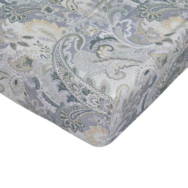 Imagem de Lençol com elástico cinza solteiro GG apenas 100% algodão bolso profundo qualidade hotel lençol com elástico fácil de cuidar