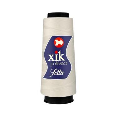 Imagem de Linha para costura setta xik 120 poliéster 2000 jardas - cor 0596 à 20