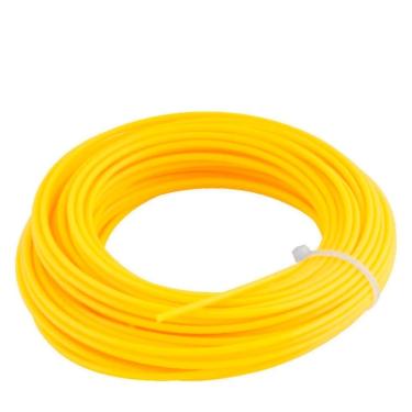 Imagem de Fio de Nylon para Roçadeira e Cortador de Grama, 2,4mm x 15m, Linha Profissional para Aparar Grama