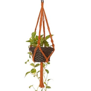Imagem de Suporte Corda Para Pendurar Vasos de Plantas 70 cm Telha Arte Macrame
