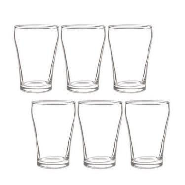 Imagem de Jogo 6 Copos Cerveja 180 Ml
