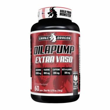 Imagem de Dillapump Extra Vaso Snake Dragon  60 Cápsulas  LArginina, BetaAlanina