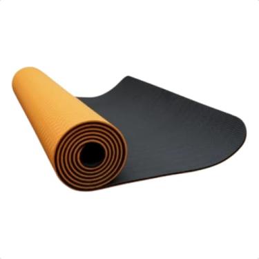 Imagem de Tapete Dupla Face para Yoga, 183 x 61 cm, 6mm de Espessura, Roxo, Antiderrapante