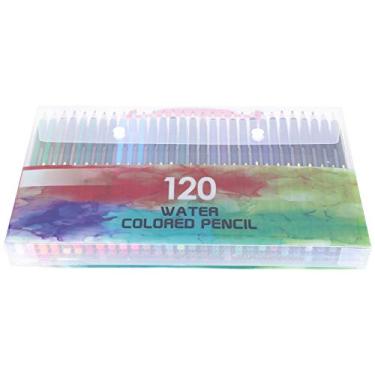 Imagem de AYNEFY Conjunto de Lápis de Cor Solúvel Em água de 120 Cores Com Brilho de Cor Superior e Design Ergonômico para Estudantes de Arte e Profissionais Criativos