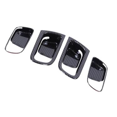 Imagem de Acabamento da tampa da tigela da maçaneta interna do carro para Infiniti G35 G37 G25 2007-2013, moldura de acabamento da tampa da tigela da maçaneta da porta interna, esquerda e direita (4 portas