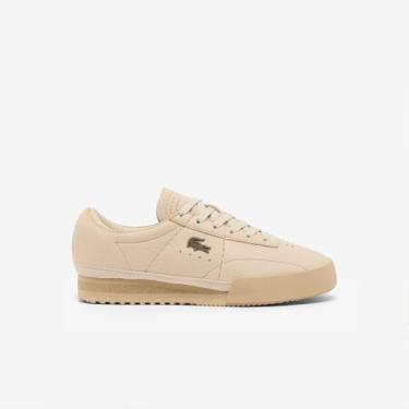 Imagem de Tênis Feminino Aura - Lacoste, 36, Branco, Marrom claro