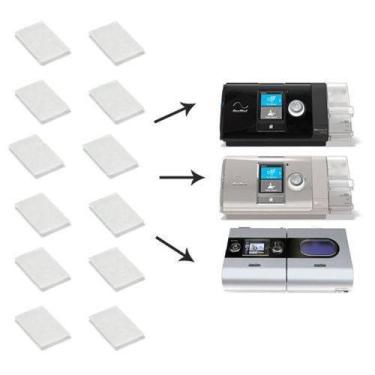 Imagem de Kit Anual 12 Filtros Cpap Resmed S9/ S10 - Nacional - BlessSleep