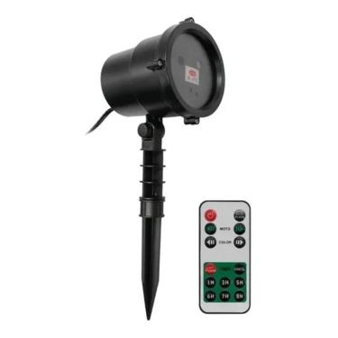 Imagem de Projetor Natal Led Natalino Jardim Holográfico Laser Espeto