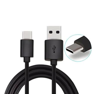 Imagem de Cabo Usb Para Tipo-C, Carregamento Rápido 25W Cabo 1M Preto
