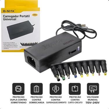 Imagem de Carregador Universal 120W Para Laptop Compacto - Lippin