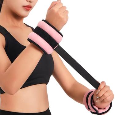 Imagem de Pesos de pulso para mulheres | Equipamento de treino de perna ajustável, peso de exercício de perna, para mulheres, homens, academia, casa, atletas, jogadores, treinadores, caminhada, corrida